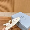 Prada Raffia Sandals
