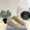 Prada Triangle Winter Loafers