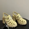 Prada Monolith Platform Sandals