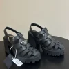Prada Monolith Platform Sandals